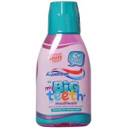 Aquafresh детска вода за уста Big Teeth, 6+ г. (300 мл)