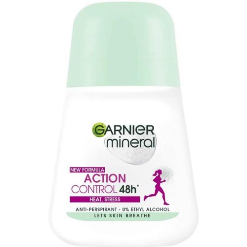 Garnier Mineral Action Control Heat, Stress рол он (50 мл)