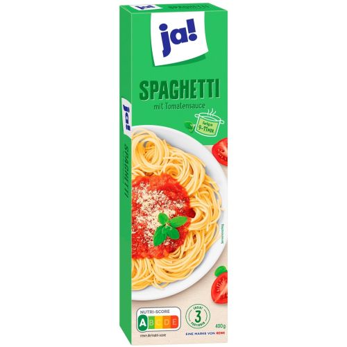 Ja! спагети с доматен сос и сирене (400 г)