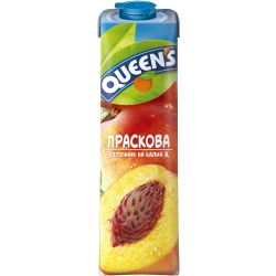 Queen's плодов сок праскова 50% (1 л)