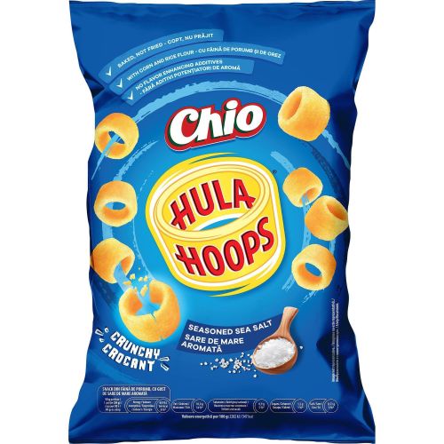 Chio Hula Hoops снакс овкусен с морска сол (70 г)