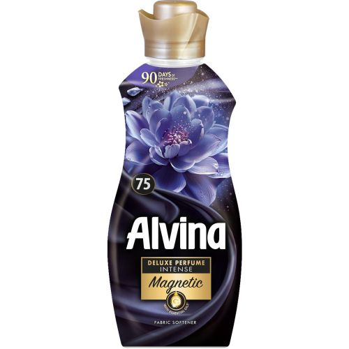 Alvina Deluxe Perfume Intense Magnetic омекотител, 75 пранета (1.65 л)