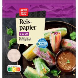 REWE Beste Wahl оризова хартия, ∅22 см (100 г)