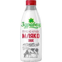 Здравец прясно краве мляко 3.7% (1 л)