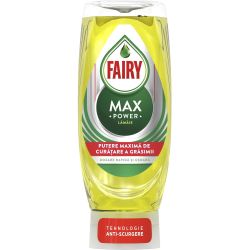 Fairy Max Power лимон препарат за почистване на съдове (545 мл)