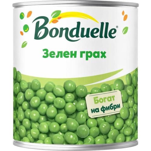 Bonduelle зелен грах (800 г)