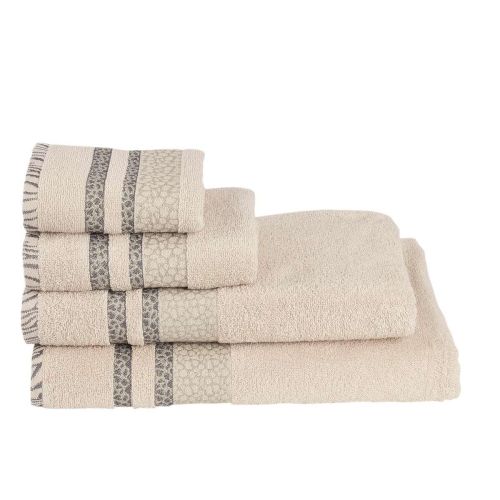 PNG хавлиена кърпа сафари, бежово, 40 см х 60 см (1 бр.)