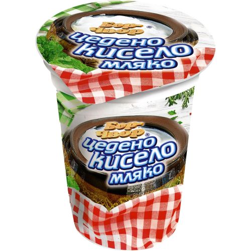 Бор Чвор цедено краве кисело мляко (400 г)
