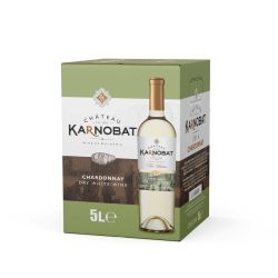 Шато Карнобат бяло вино шардоне Bag In Box (5 л)