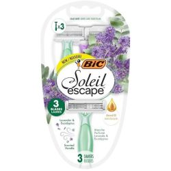 BIC Soleil Escape еднократна самобръсначка лавандула, 3 ножчета (1 бр.)
