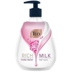 Teo Rich Milk Soft Care течен сапун с помпа (400 мл)