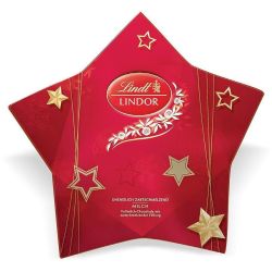 Lindt Lindor звезда с пралини с млечен шоколад (187 г)