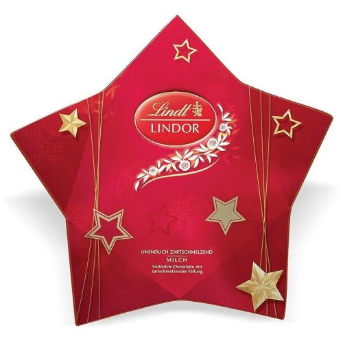 Lindt Lindor звезда с пралини с млечен шоколад (187 г)