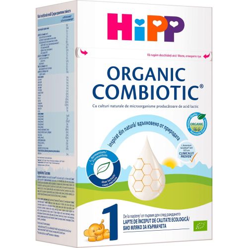 Hipp Organic Combiotic био адаптирано мляко за кърмачета 1, 0+ месеца (800 г)