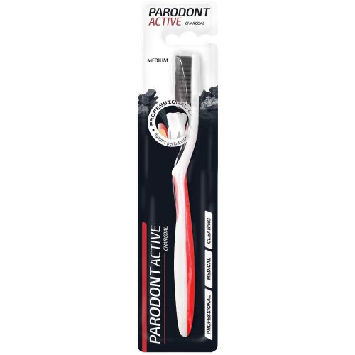 Astera Parodont Active Charcoal четка за зъби (1 бр.)