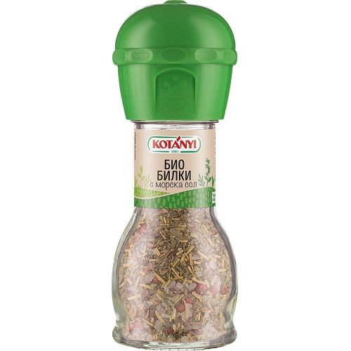 Kotanyi био билки с морска сол, мелничка (69 г)
