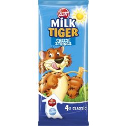Zott Cheese Tiger моцарела пръчици, 4 бр. х 21 г (84 г)