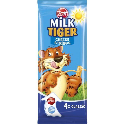 Zott Cheese Tiger моцарела пръчици, 4 бр. х 21 г (84 г)