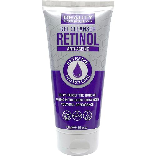Beauty Formulas Retinol Anti-Age измиващ гел за лице (150 мл)