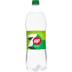7UP газирана безалкохолна напитка, без захар (1 л)