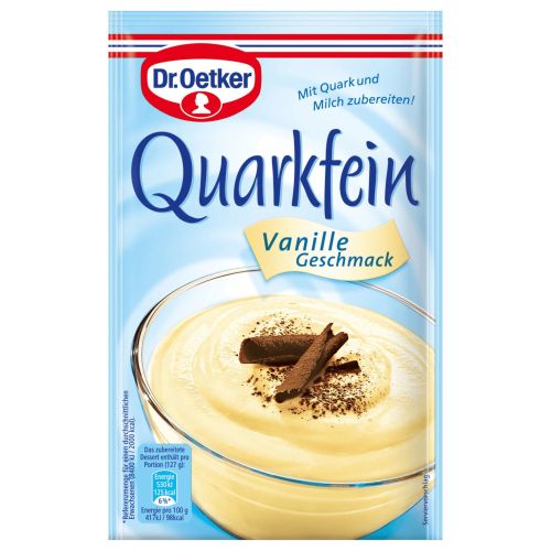 Dr. Oetker крем ванилия Quarkfein (57 г)