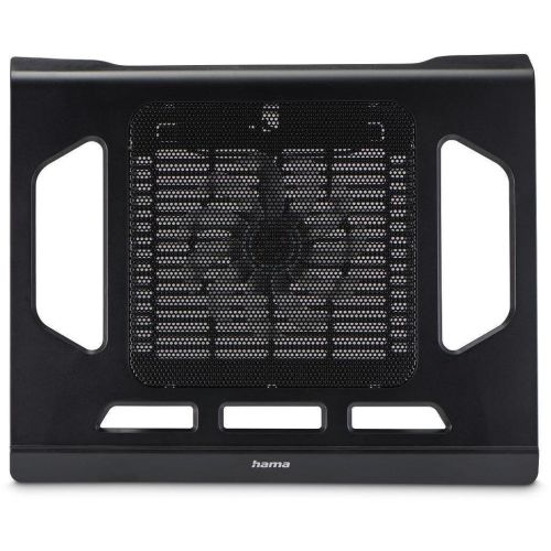 Hama охлаждаща поставка за лаптоп Black Edition с вентилатор, USB (1 бр.)
