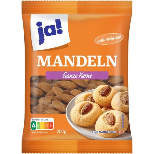 Ja! цели сурови бадеми (200 г)