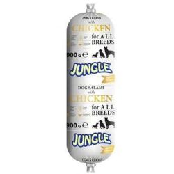 Jungle храна за кучета салам с пилешко месо (900 г)
