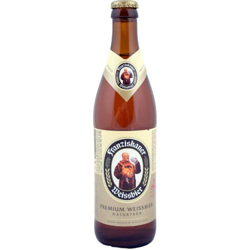 Franziskaner Premium Wessbier бира в стъклена бутилка (500 мл)