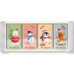 Trumpf мини шоколадчета, 4 бр. х 15 г (60 г)