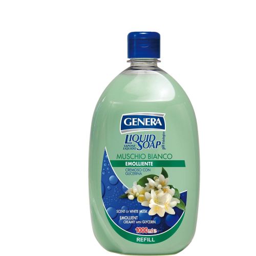 Genera течен сапун бял мускус, пълнител (1 л)