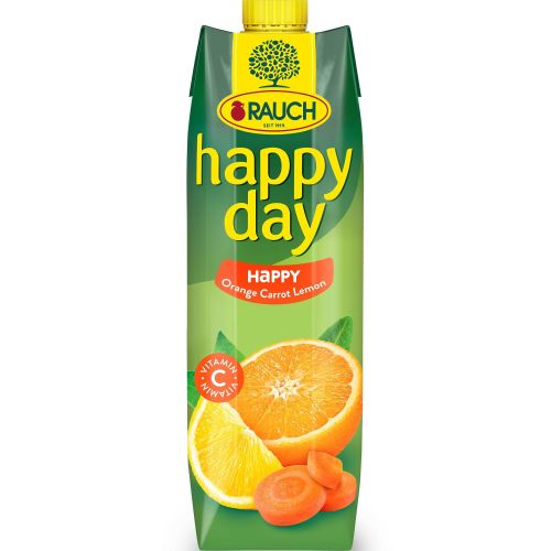 Rauch Happy Day Happy портокал, морков и лимон (1 л)