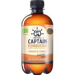 The GUTsy Captain био комбуча джинджифил и лимон (400 мл)