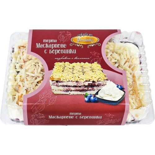 Романтика маскарпоне с боровинки (500 г)