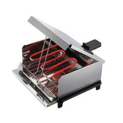 Termomax парти грил с метална скара, 800W, TR202G (1 бр.)