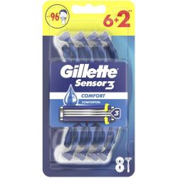 Gillette Blue 3+ самобръсначка (8 бр.)