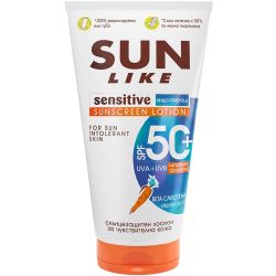 Sun Like Sensitive еко слънцезащитен лосион туба SPF 50+ (125 мл)