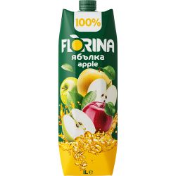 Florina сок ябълка 100% (1 л)