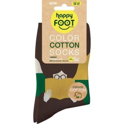 Happy Foottopia чорапи зелена книга памук 80%, размер 39 - 42 (1 бр.)
