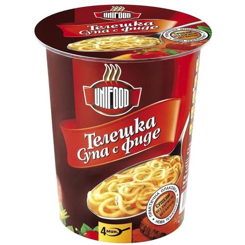 Unifood телешка супа с фиде (60 г)