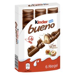 Kinder Bueno шоколадови десерти, 6 бр. (129 г)