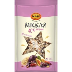 Dr. Keskin мюсли с 40% плодове (500 г)