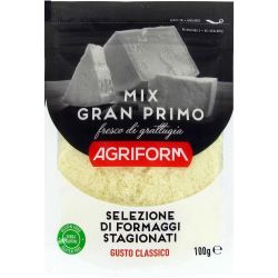Agriform микс настъргано твърдо сирене (100 г)