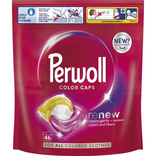 Perwoll Color Caps гел капсули за пране, 46 пранета (46 бр.)