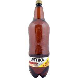 Astika светла бира, PET (2 л)