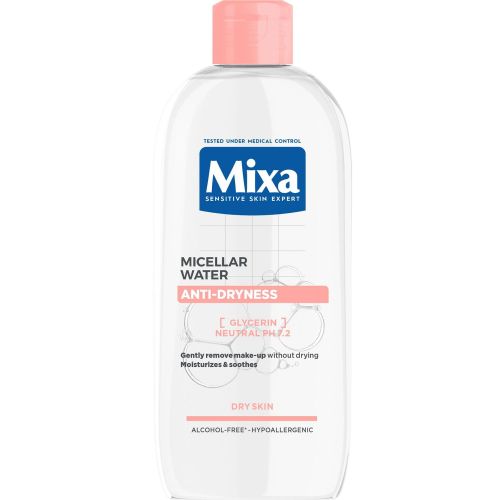 Mixa Face мицеларна вода против изсушаване (400 мл)