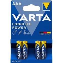 Varta Longlife Power алкални батерии AAA (4 бр.)