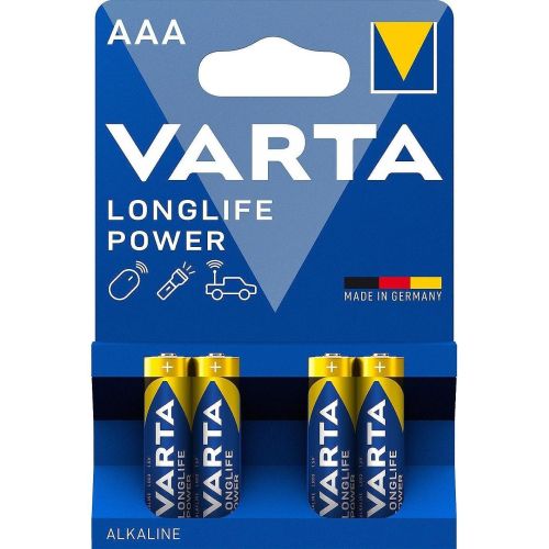 Varta Longlife Power алкални батерии AAA (4 бр.)