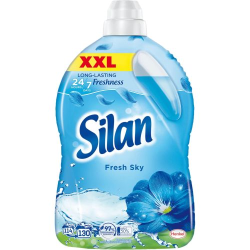 Silan Fresh Sky омекотител, 130 пранета (2.86 л)
