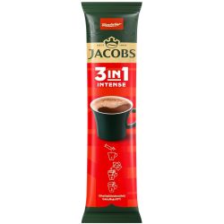 Jacobs Intense 3in1 разтворимо кафе (11.1 г)
